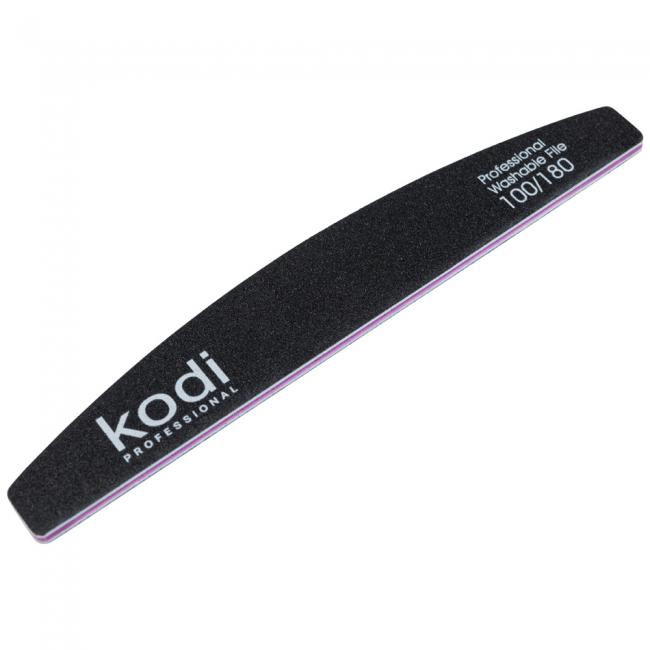 № 39 Nail File "Crescent" 100/180 (Color: Black, Size: 178/28/4)